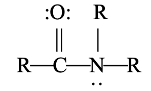 <ul><li><p>functional group name: carboxamide</p></li><li><p>substituent name: amido or carbamoyl</p></li></ul><p></p>