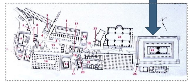 <p>Designed by Hadrian </p><p>Largest temple in Rome</p><p>Double temple with back to back cellas for the two deities</p><p>Greek style, low podium</p><p>Later rebuilt by Maxentius</p><p></p>