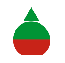 <p>- Bolvormig</p><p>- Groen boven</p><p>- Rood onder</p><p>- Topteken is een groene kegel</p>