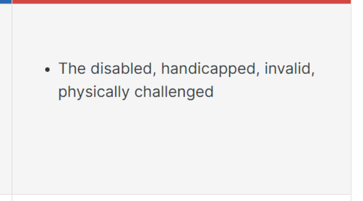 <p><strong>ACCEPTABLE OR UNACCEPTABLE LANGUAGE?</strong></p>