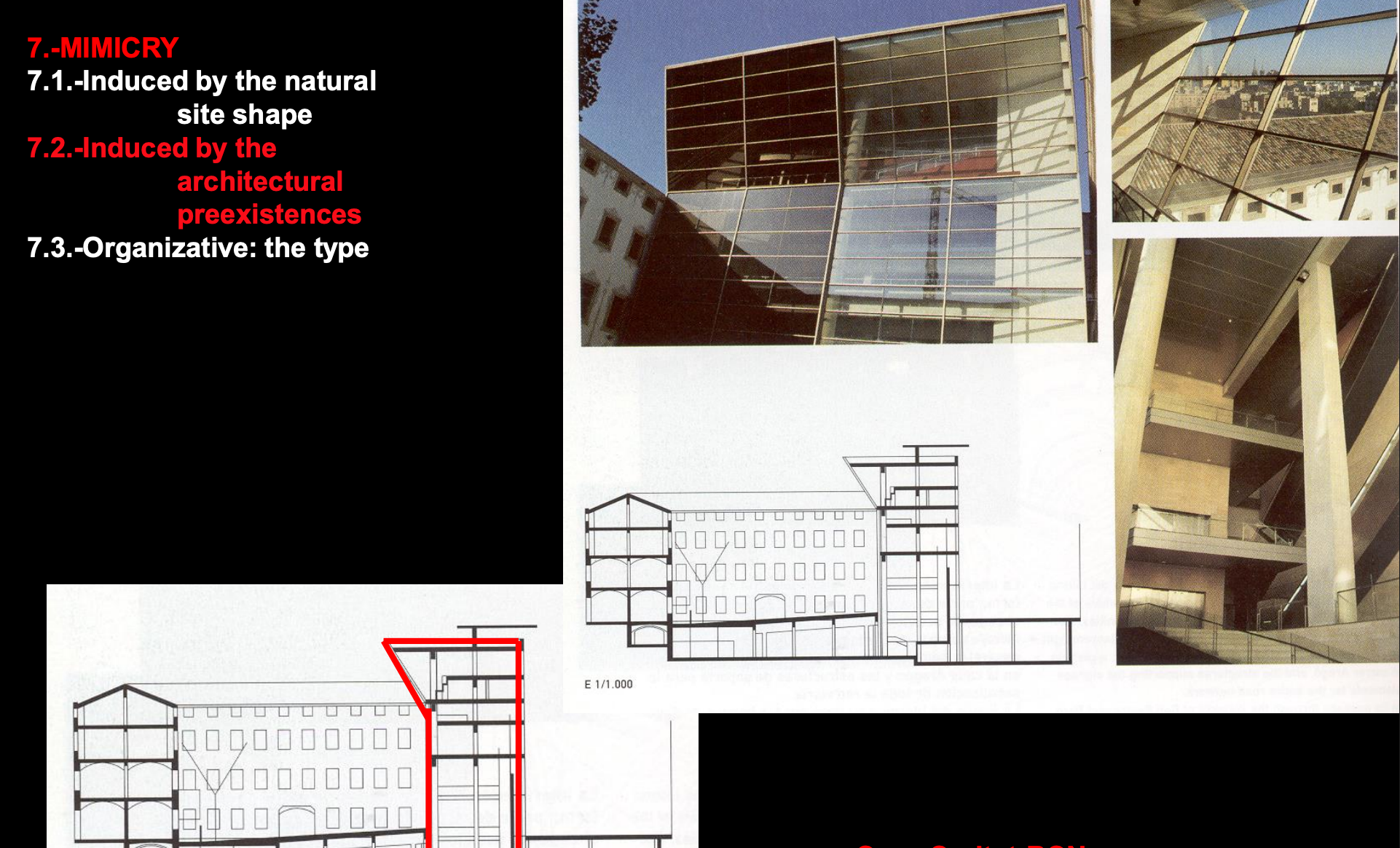 <p>Theme 5 </p><p>Mmimicry</p><p>Induced by the architectural preexistences</p>