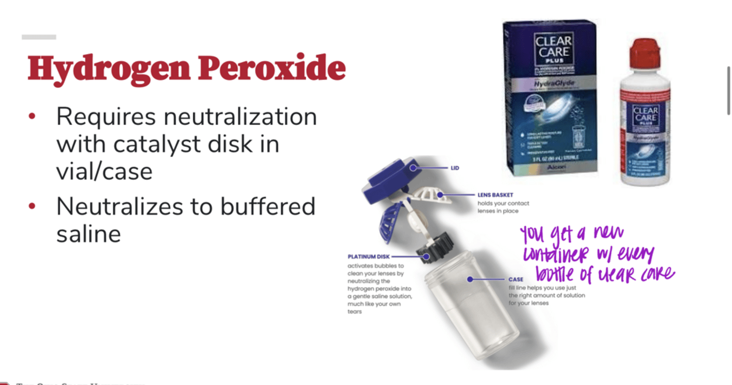 <p>Hydrogen Peroxide requires ________ with catalyst disk in vial/case</p>