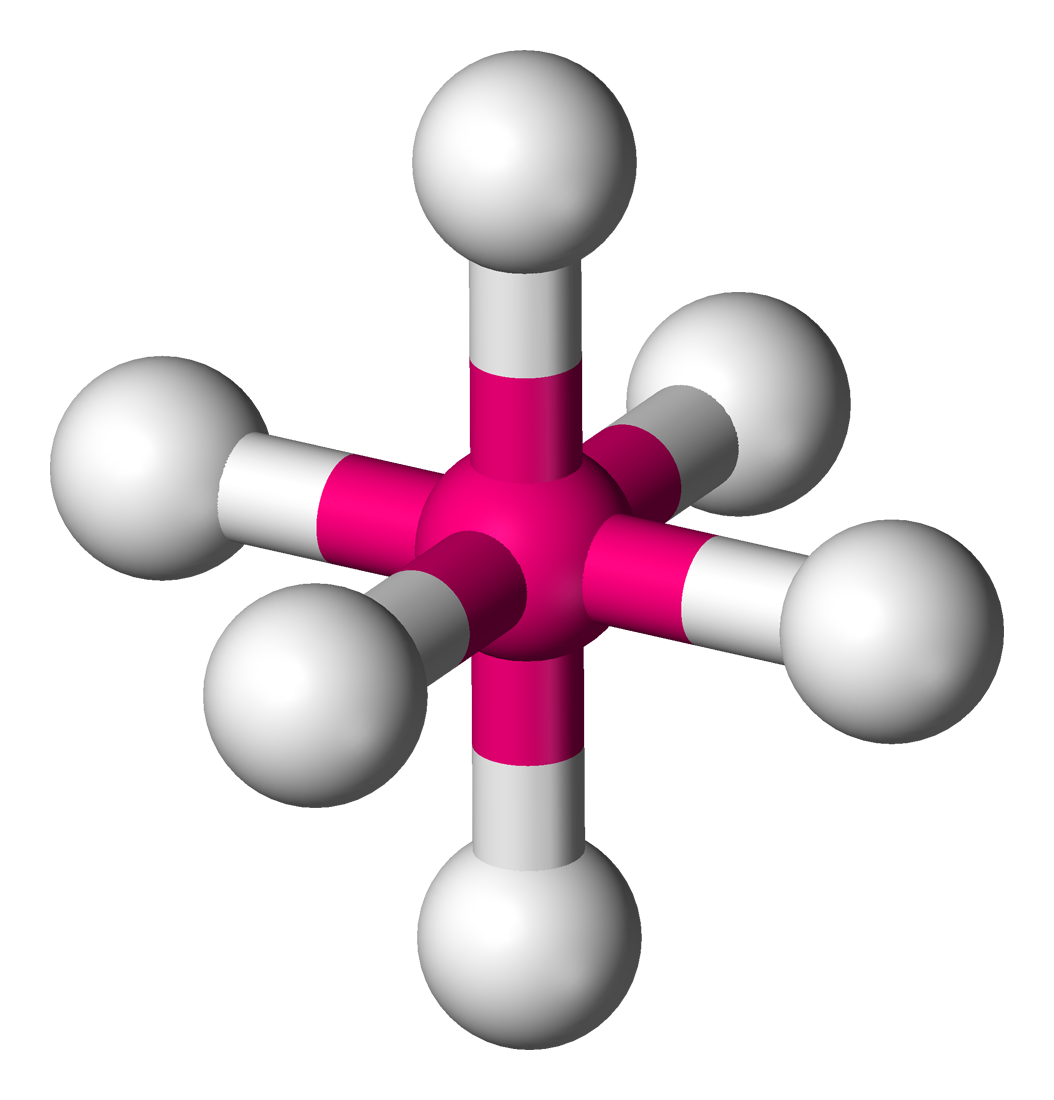 <p>AX<sub>6 </sub>– 6 electron domains<sub> </sub></p>