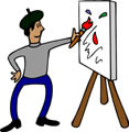 <p>An artist from Canada = Canadian Artist (male)</p>