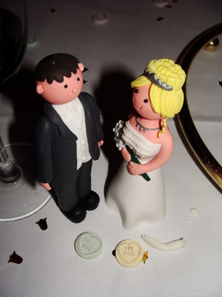 <p>husband, wife</p>