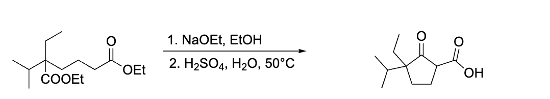 <p>why does the COOH stay? </p>