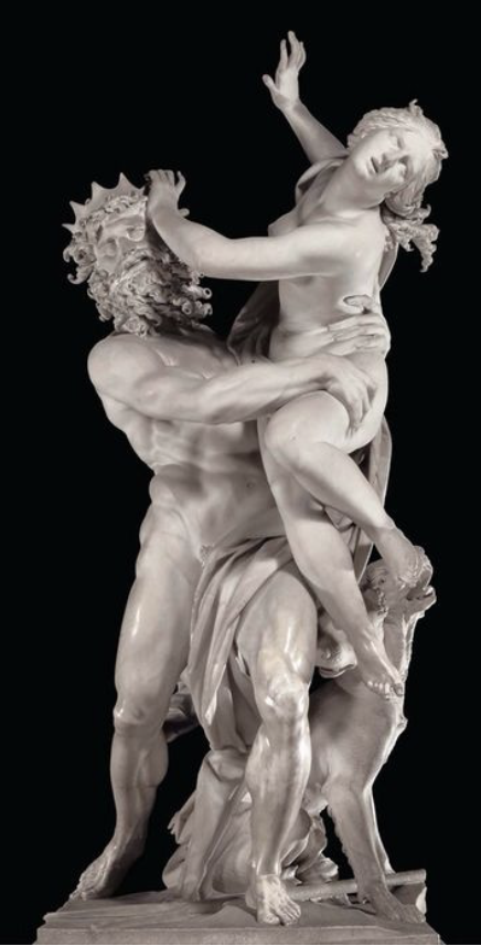 <p><span>Bernini: <em>Proserpina elrablása, </em></span></p>