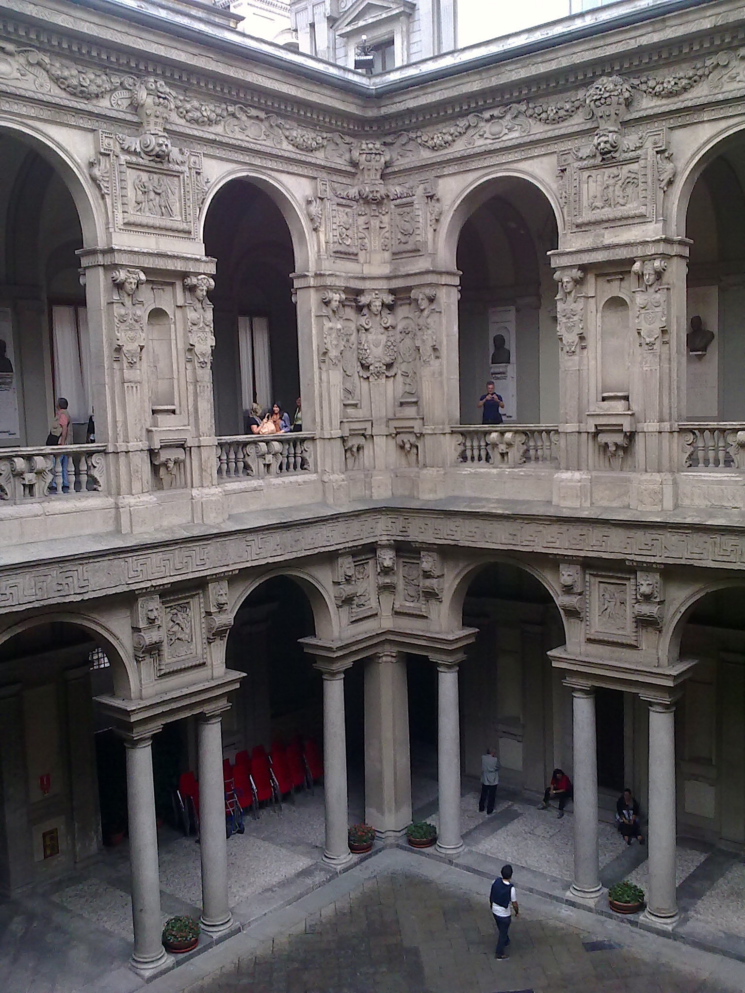 <p>Palazzo Marino, Alessi, Milaan, hoog renaissance, 1557</p>