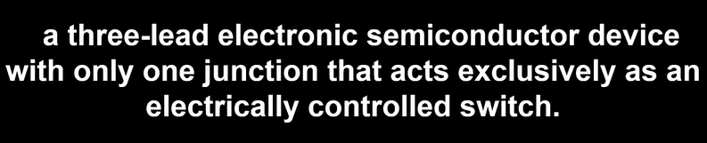 <ul><li><p>non-linear amplifiers so it is used as switch</p></li><li><p>known for negative resistance since RB1 is decreasing overtime</p></li><li><p>intrinsic stand-off ratio is non-changing</p></li></ul><p></p>
