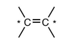 <p>Two sp2 carbons forming a double bond. In general, only carbons and hydrogens can be attached to the alkene carbons without changing the functional group. However, if halogens are attached it will typically still be considered an alkene.</p>