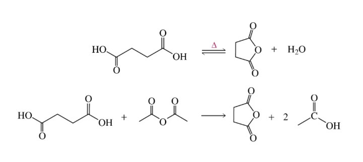 <p>Forms a ring with oxygen in it and kicks out the weaker base</p>