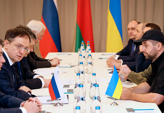 <p>to negotiate / a negotiation</p>