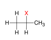 <ul><li><p>Add <span style="color: yellow;"><strong>H and X</strong></span></p></li><li><p>Adds a <u>halide</u></p></li></ul><p><u>to more subst.</u></p><p><u>carbon.</u></p><p>Note: Look for hydride/methyl shift</p><p></p><p></p>