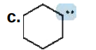 <p><strong>Give the formal charge on the highlighted carbon in each species. All H's and electrons on the highlighted carbon are drawn in.</strong></p>