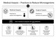 <p>Practices aimed at reducing the number of microorganisms.</p>