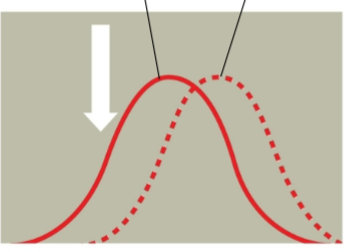 <p>What is Directional selection?</p>