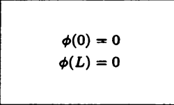 <p>For a boundary value problem in the following form: \phi’’ + \lambda\phi = 0, subject to the boundary conditions in the image, what are the eigenvalues, eigenfunctions, series, and coefficients associated.</p>