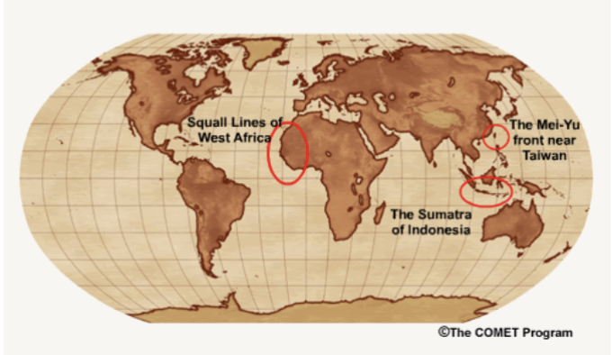 <p>Squall lines of ____ ______ is responsible for cape verde hurricanes </p>
