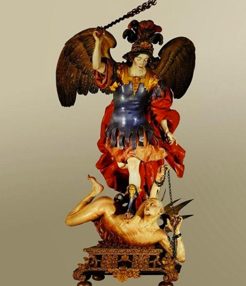 <p>St Michael and the Devil</p>