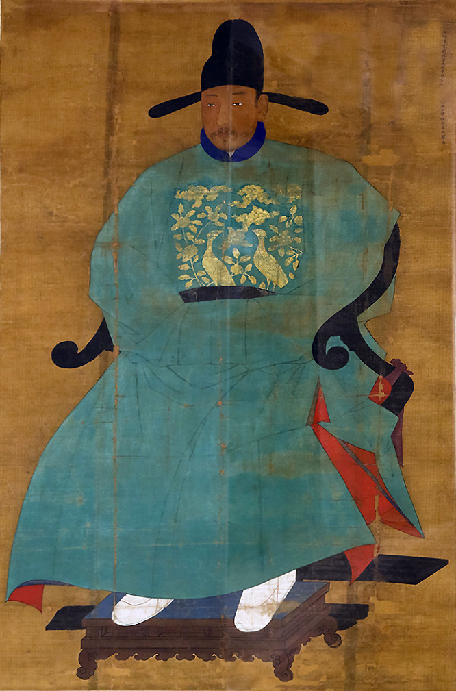 <p>Portrait of Sin Sukju</p>