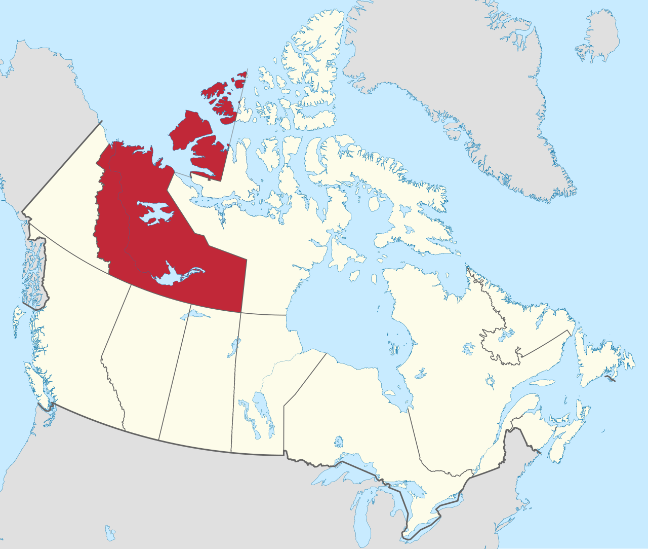 <p>Northwest Territories</p>