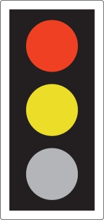 <p>should you pass through when these lkights show </p>