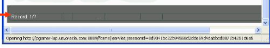 <p>(Forms Builder Components)</p><ul><li><p>The generic name for the standard features that provide information at run time.</p></li><li><p>Is displayed at the bottom of the window and consists of: The message line that displays both Forms and application-specific messages, and the status line that displays a variety of indicators to reflect the current state of the form module</p></li></ul><p></p>