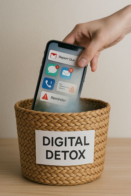 <p><span><strong>Digital detox</strong></span></p>