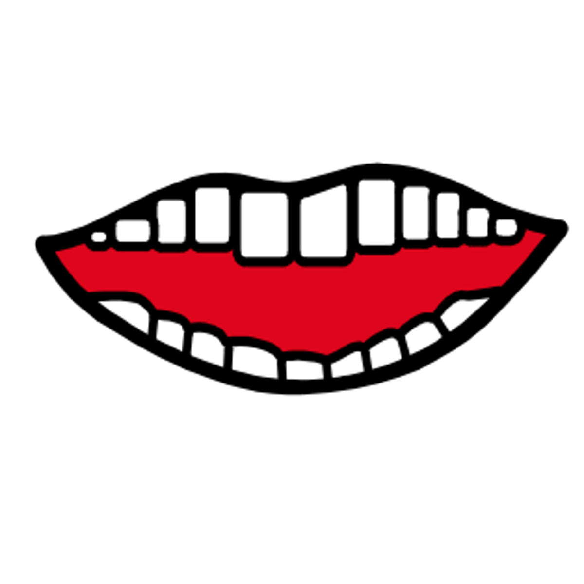 <p>los dientes</p>