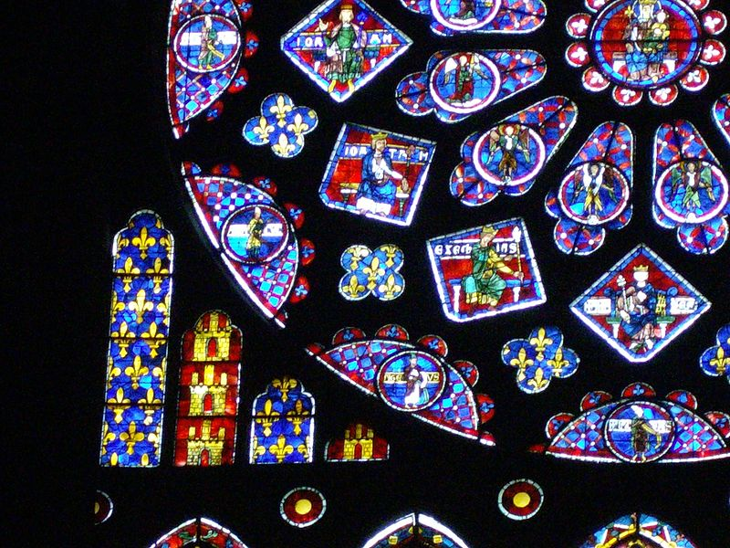 <p><span>The Madonna is the rose window's central focus not only because of the relic, but how it was viewed that the Old Testament prophesies were realized through the Virgin Mary with the arrival of the savior for mankind's sins and subsequent redemption, Jesus.&nbsp;</span></p>