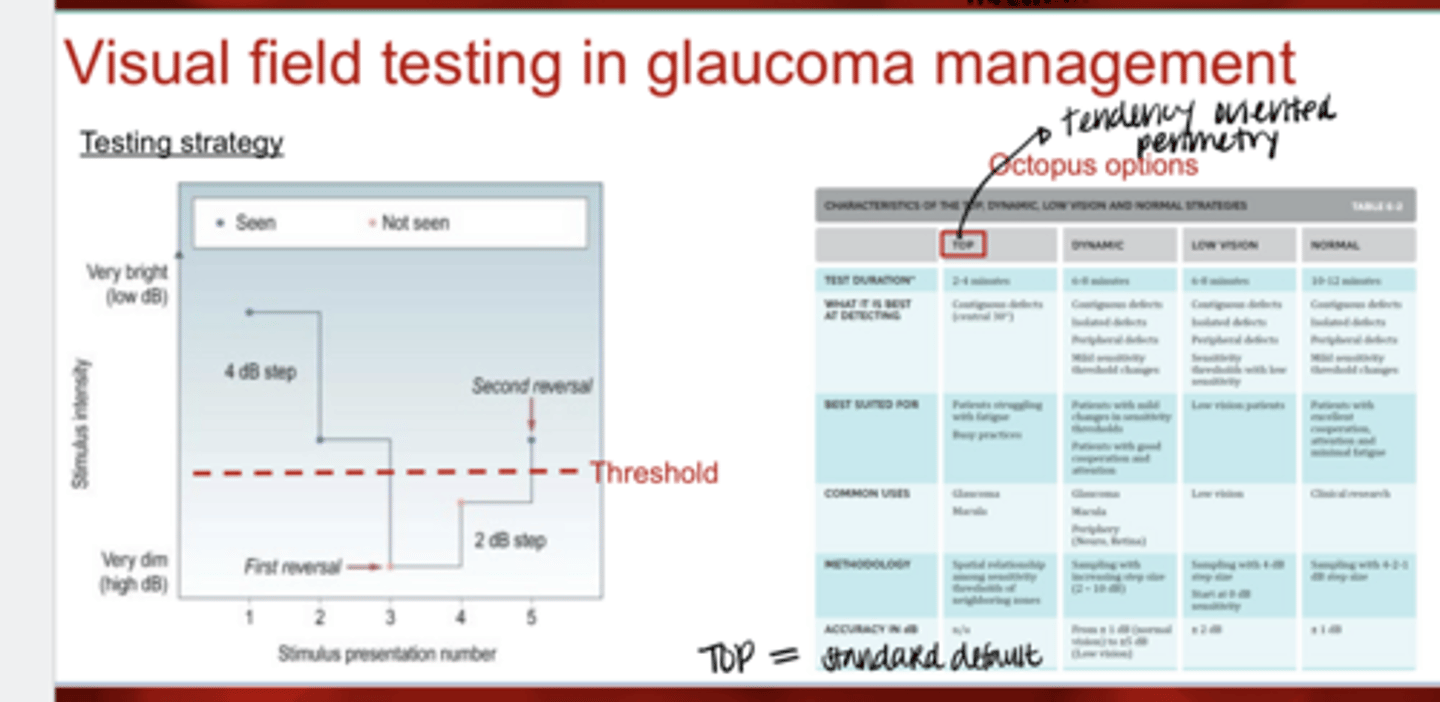<p>What is the standard default testing strategy on Octopus 600?</p>