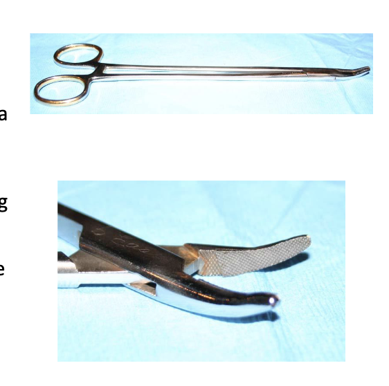 <p>Heaney Needle Holder</p>