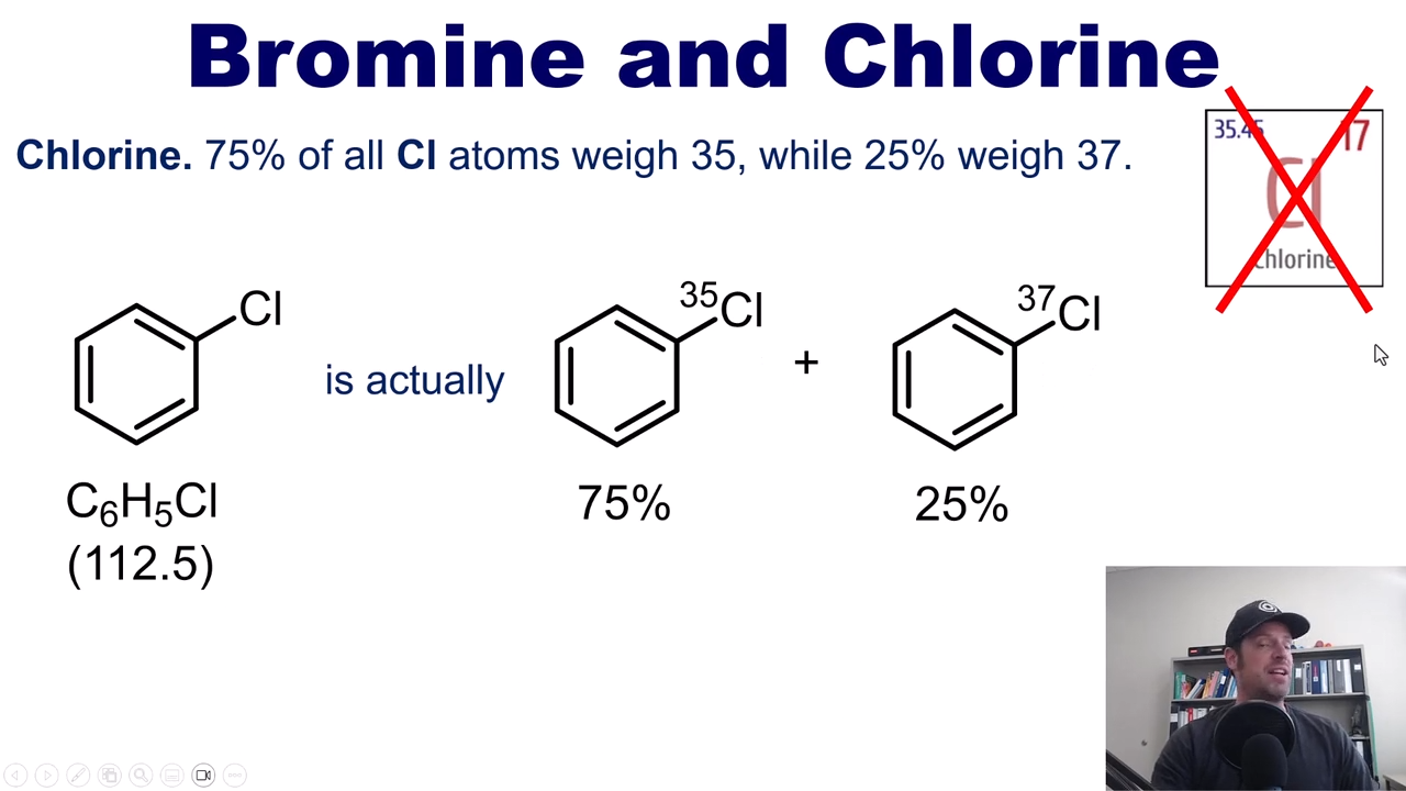 <p>75% are chlorine 35, and the other 25% is chlorine 37</p><p></p><p>3:1 ratio</p>