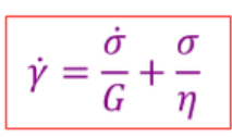 <ul><li><p>Spring and dashpot are in series. Same stress through each element with linear addition of strain.</p></li><li><p>Good for stress relaxation modelling.</p></li></ul><p></p>
