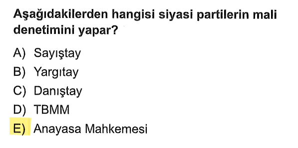 <p>Siyasi partilerin para hesaplarını Anayasa Mahkemesi inceler ama bu zor işi yaparken Sayıştay'dan yardım alır.</p>