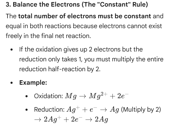 <ul><li><p>Electrons remain constant</p></li></ul><p></p>