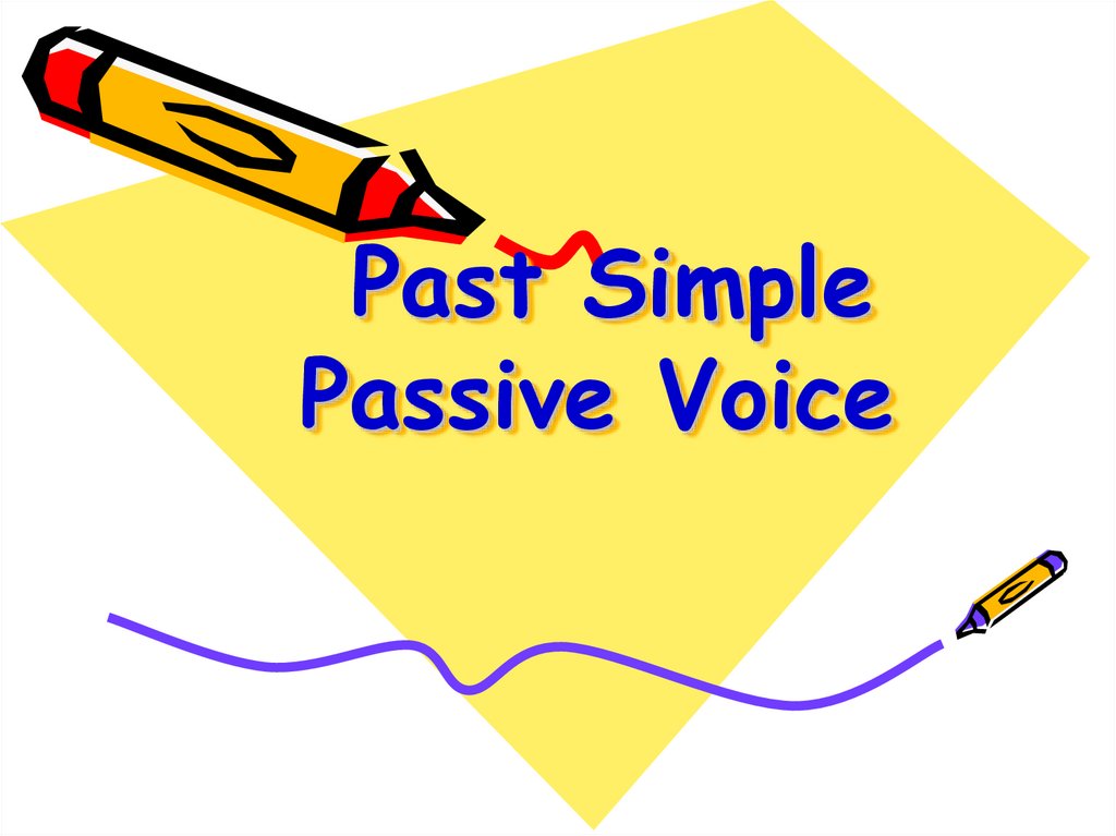<p>Past Passive Voice</p>