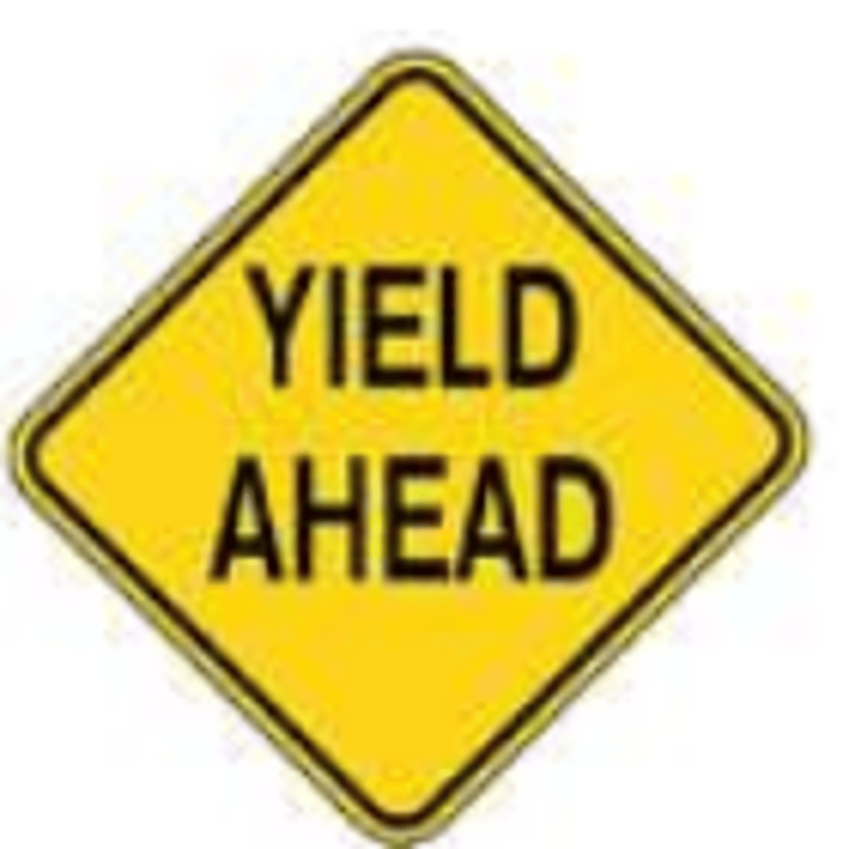 <p>Slow down and prepare to stop if needed.</p>
