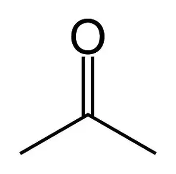 <p>This is a polar aprotic solvent called</p>