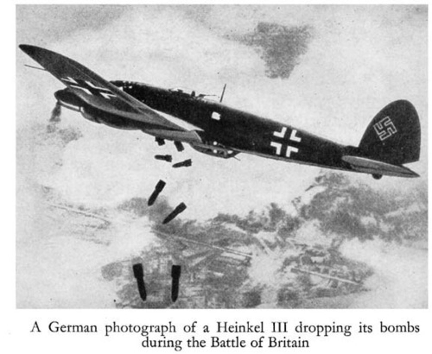 <p>Battle of British and German air forces fought over Britain during 1940-1941</p>