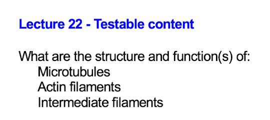 <p>Examinable content </p>