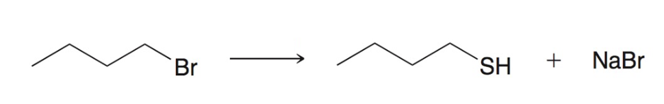 <p>Preparing thiols using SN2 </p>
