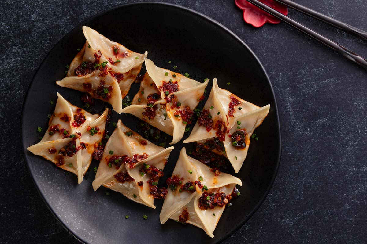 <p>Shrimp Dumplings</p>