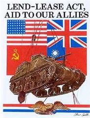 <p>Approve by Congress in March 1941; The act allowed America to sell, lend or lease arms or other supplies to nations considered "vital to the defense of the United States."</p>