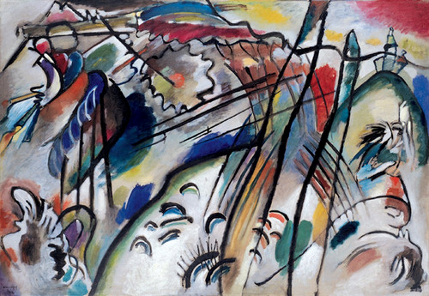 <p>Artist: Wassily Kandinsky</p><p>Period: Expressionism</p><p>Dates: 1912 C.E.</p><p>Culture: Germany (Russian)</p><p>Material: Oil on canvas</p>