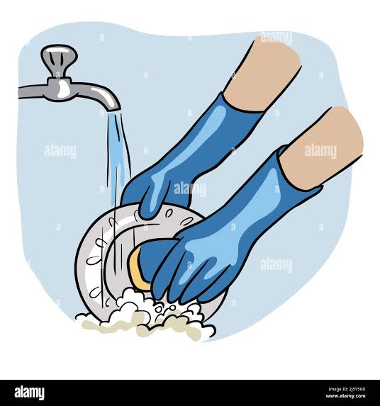 <p>synonyme: faire la vaisselle</p>