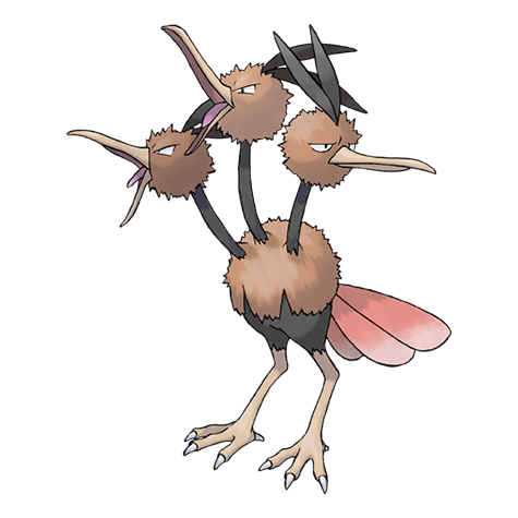 <p>What type is Dodrio?</p>