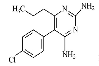 <p>[DRUGS FOR TOXOPLASMOSIS]</p><p>a. Pyrimethamine</p><p>b. Sulfadiazine</p><p>c. Sulfadiazine + Pyrimethamine</p><p>d. Sodium stibogluconate</p>