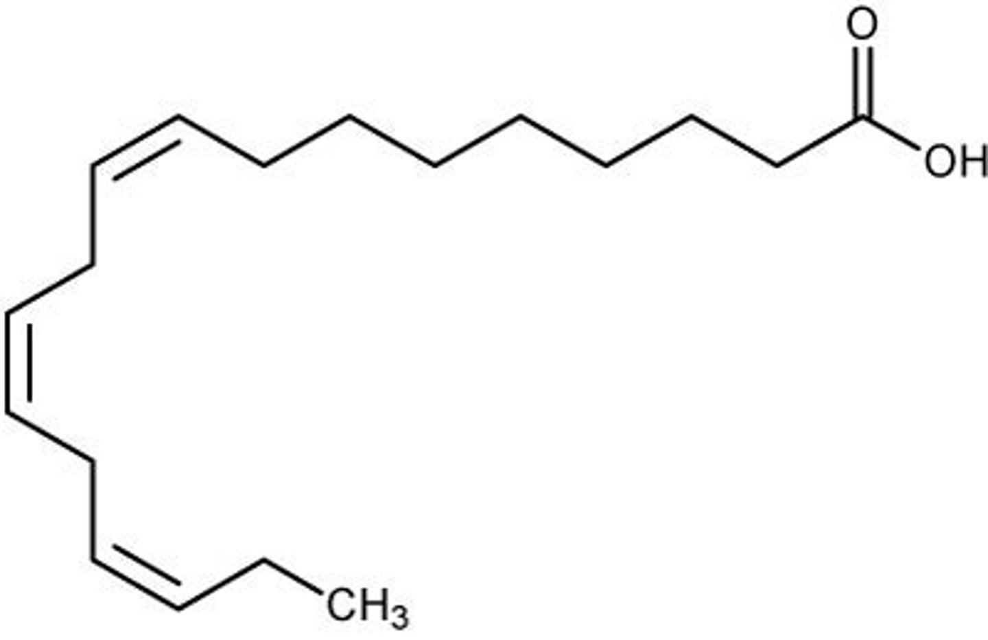 <p>Answer: the omega-carbon is always the furthest from the carboxylate</p>