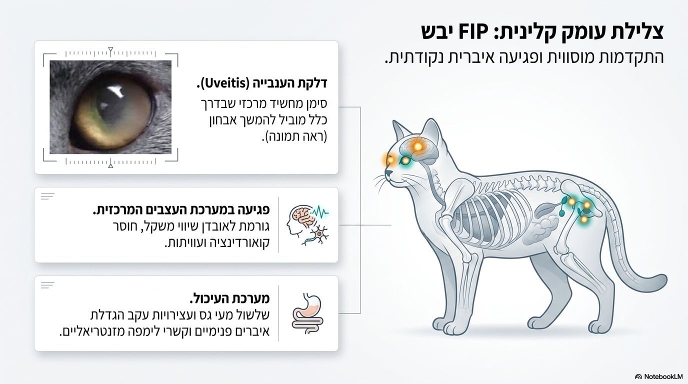 <ul><li><p><strong>סימנים לא ספציפיים</strong>: חולשה, חוסר תיאבון ועיכוב גדילה או רזון.</p></li><li><p><strong>חום</strong>: חום המופיע בגלים ומגיב לזמן קצר בלבד לטיפול באנטיביוטיקה.</p></li><li><p><strong>סימנים במערכות הגוף</strong>: קשרי לימפה מוגדלים, שלשולים של המעי הגס ועצירויות.</p></li><li><p><strong>סימנים מתקדמים (עצביים ועיניים)</strong>: סימנים עצביים שמקורם בפגיעה מוחית (חוסר קואורדינציה, בעיות שיווי משקל או עוויתות) ומחלות עיניים בלשכות העין (אוביאיטיס), אשר מובילים בדרך כלל להמשך תהליך האבחון</p></li></ul><p></p>